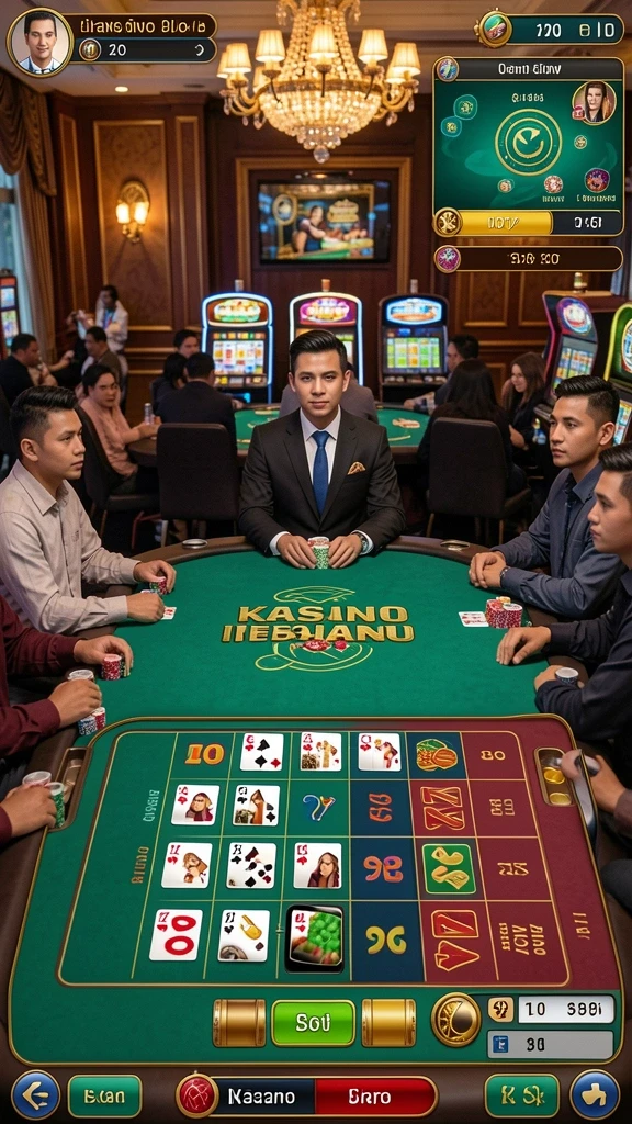 Tampilan pertama mesin slot yang menarik dan berwarna-warni.