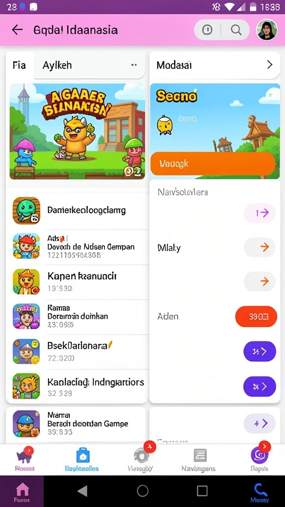 Bergabung dalam pertarungan seru melawan monster.