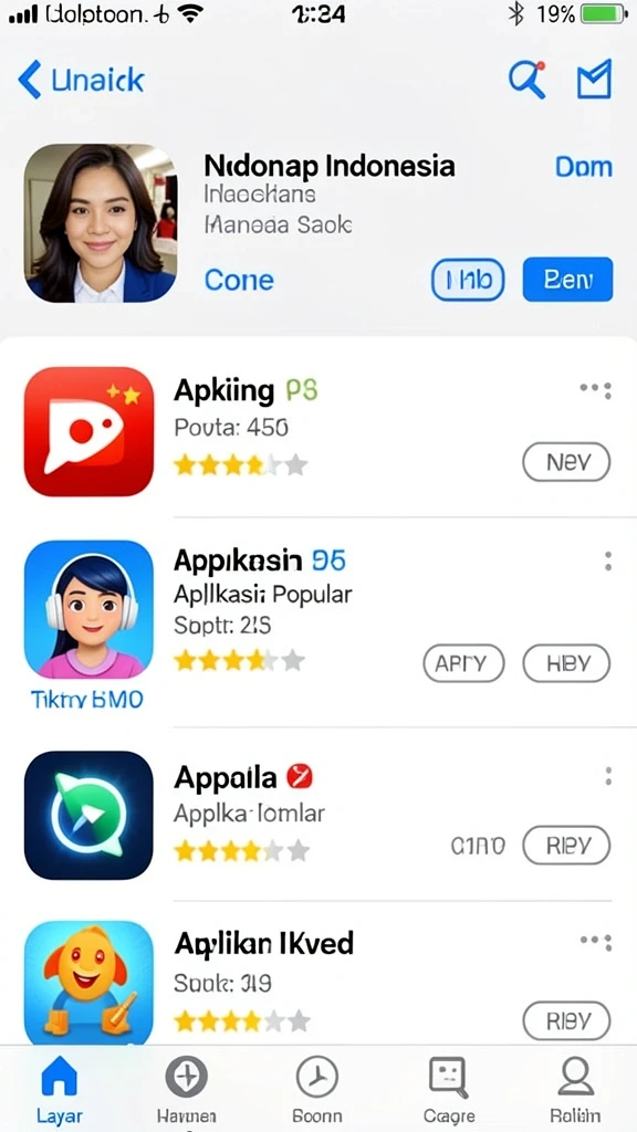 Tampilan antarmuka yang ramah pengguna.
