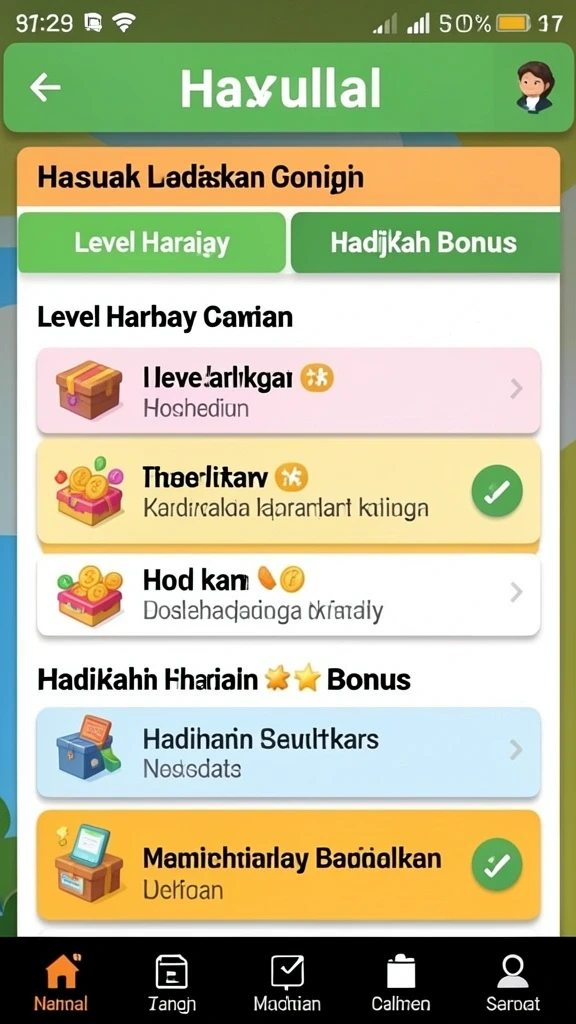 Tampilan antarmuka yang menarik dan mudah dinavigasi.