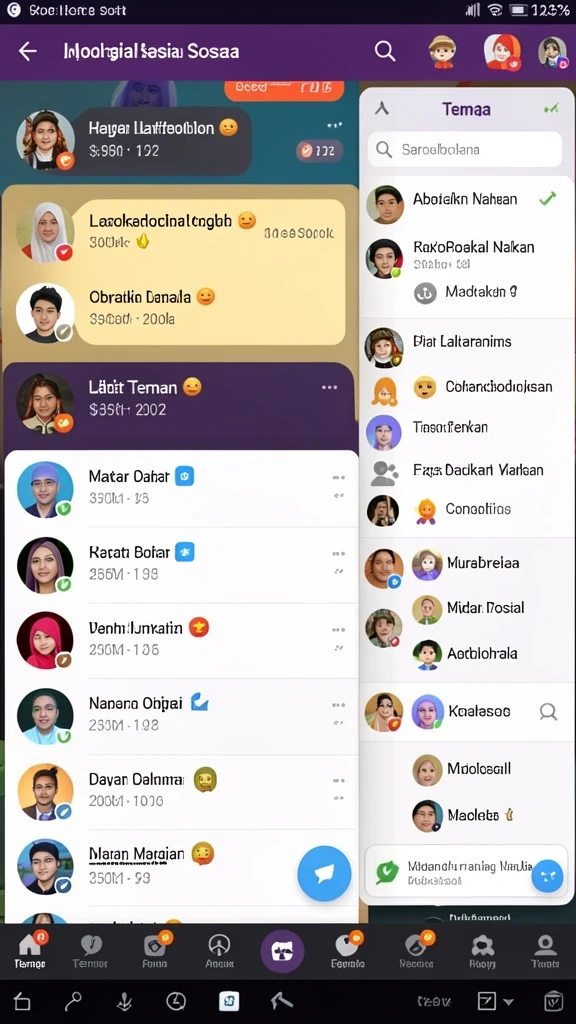 Fitur multiplayer yang memungkinkan kompetisi seru.