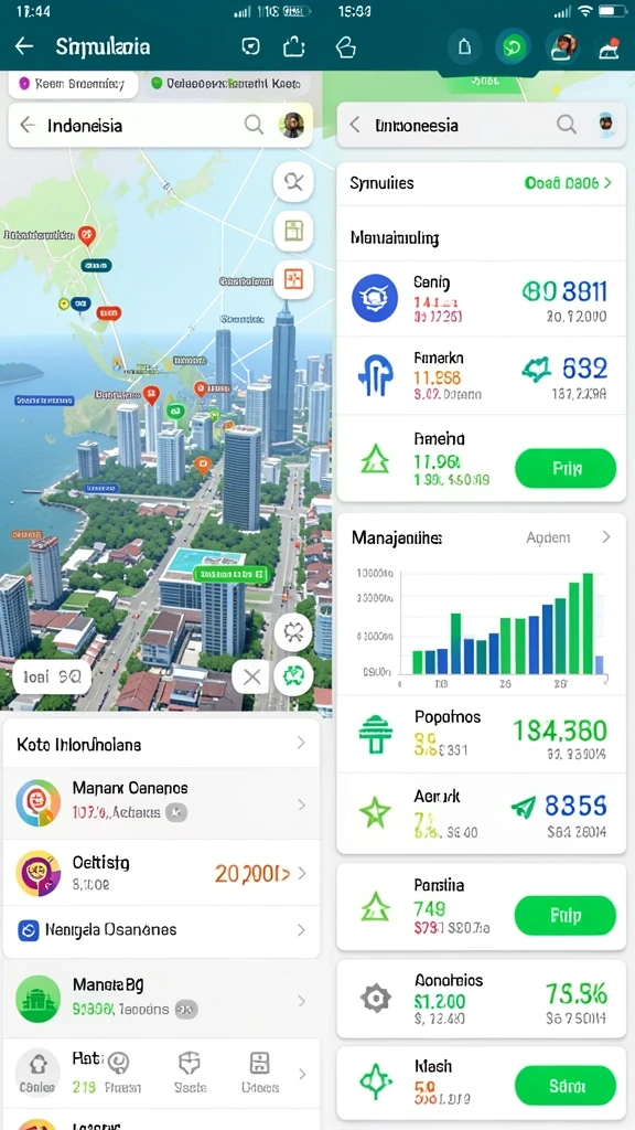 Tampilan antarmuka yang user-friendly dan menarik.