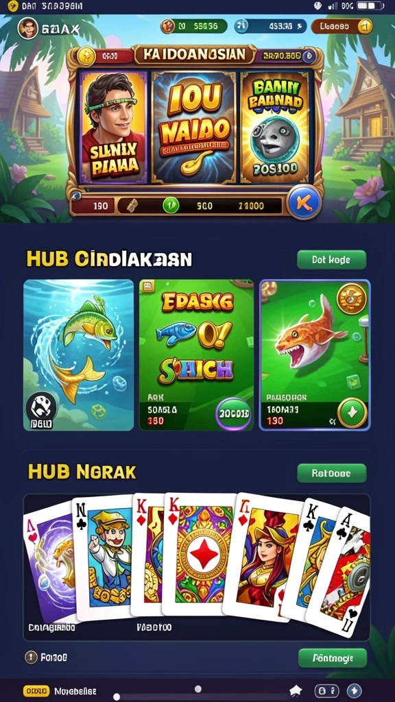 Tampilan antarmuka IDN89 yang ramah pengguna.
