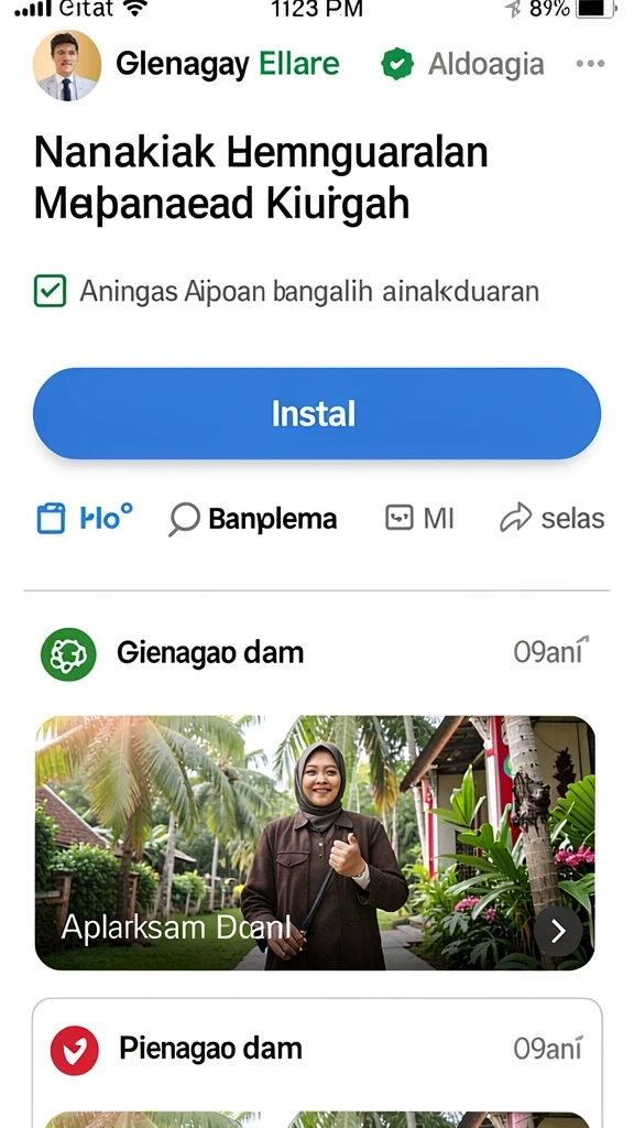 Mode permainan seru yang bisa dipilih.