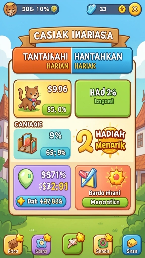 Tampilan antarmuka yang intuitif dan mudah dinavigasi.