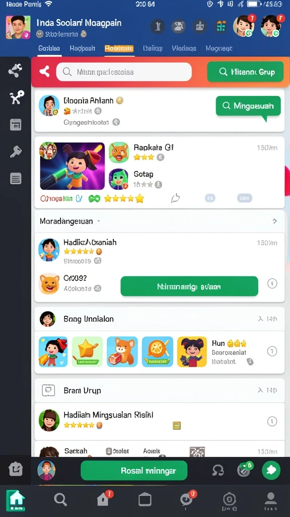 Event berhadiah yang sering diadakan setiap bulan.