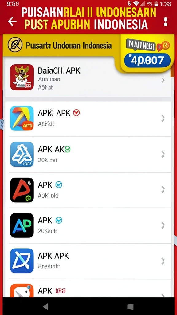 Tampilan awal yang menarik dan intuitif.