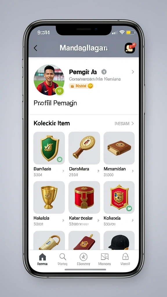 Tampilan antarmuka yang menarik dan user-friendly.