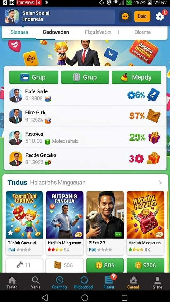 Tampilan grafis yang memukau di K3K3.