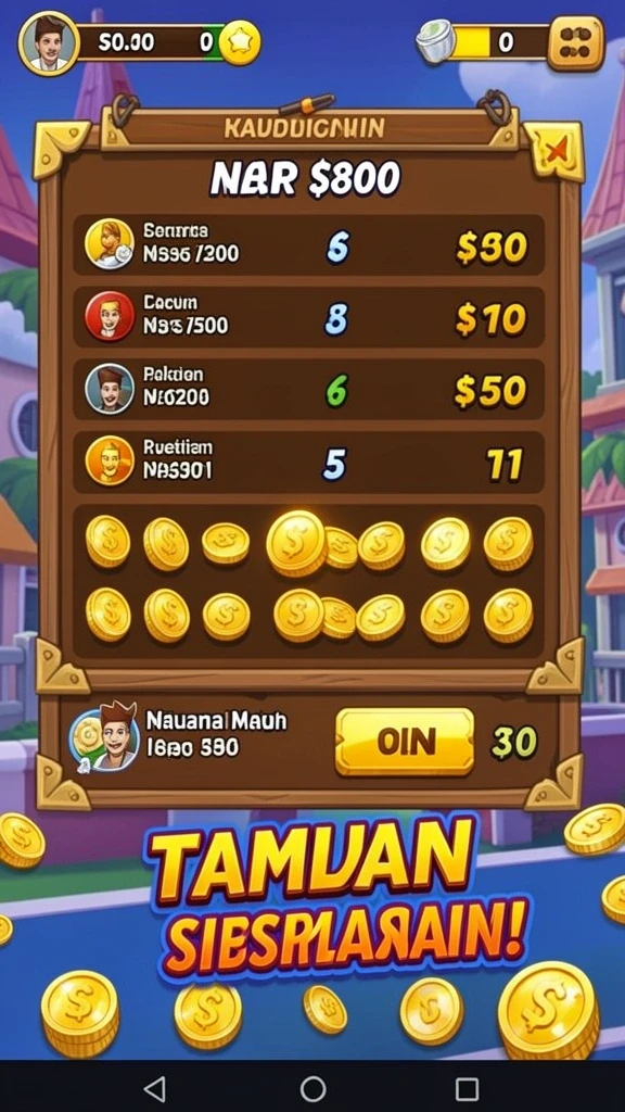 Tampilan antarmuka yang menarik dan mudah digunakan.