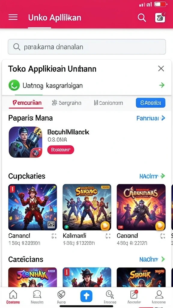 Gameplay seru yang penuh tantangan dan keseruan.