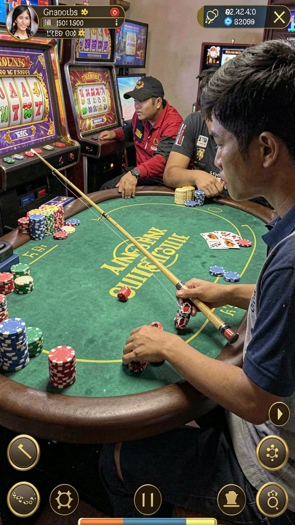 Tangkapan layar mode multiplayer yang memungkinkan bermain dengan teman.