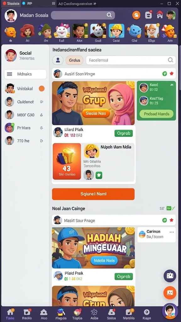 Karakter unik dengan kemampuan spesial untuk meningkatkan permainan.