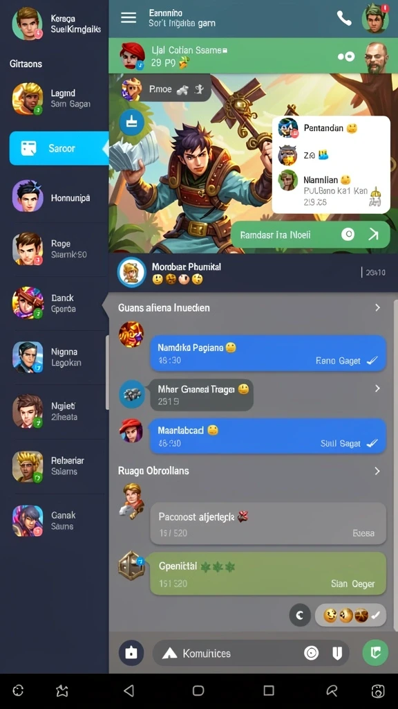 Fitur multiplayer yang memungkinkan kompetisi seru dengan pemain lain.