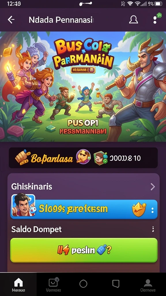 Beragam pilihan permainan yang bisa Anda coba.