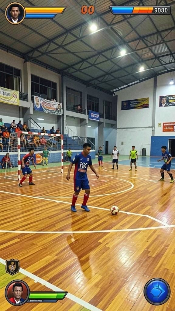 Karakter dengan desain unik dan kemampuan berbeda.
