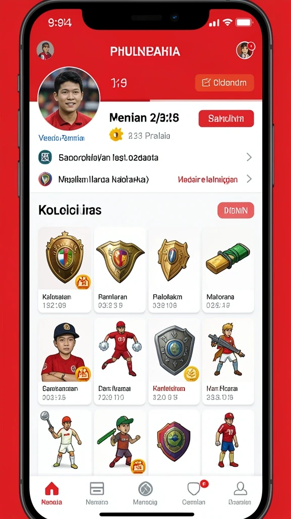 Tampilan antarmuka yang modern dan menarik.