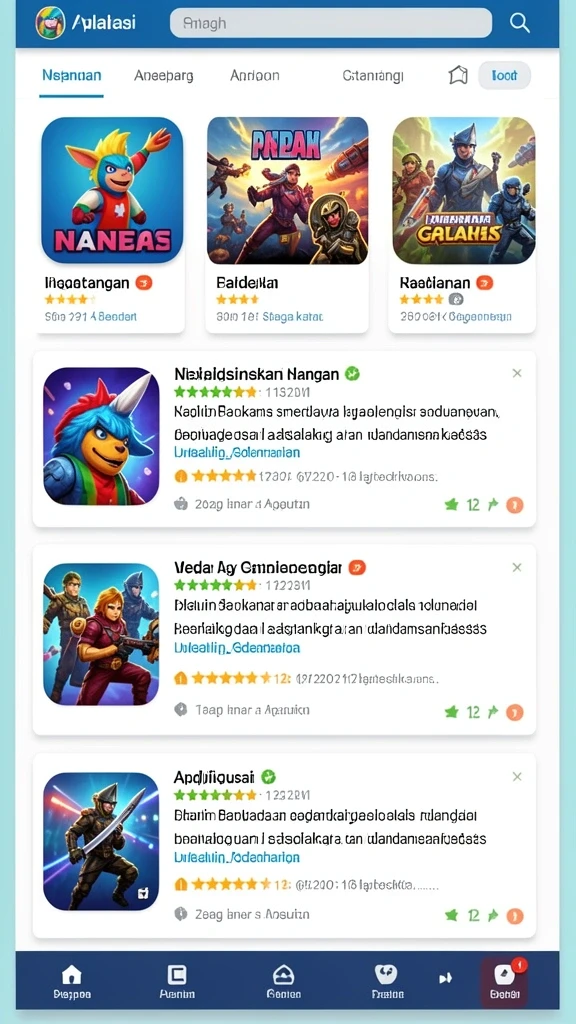 Tampilan antarmuka yang ramah pengguna.