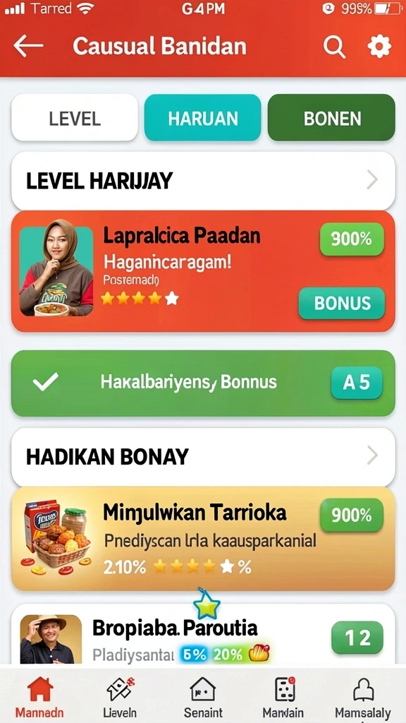 Antarmuka yang ramah dengan navigasi yang sederhana.
