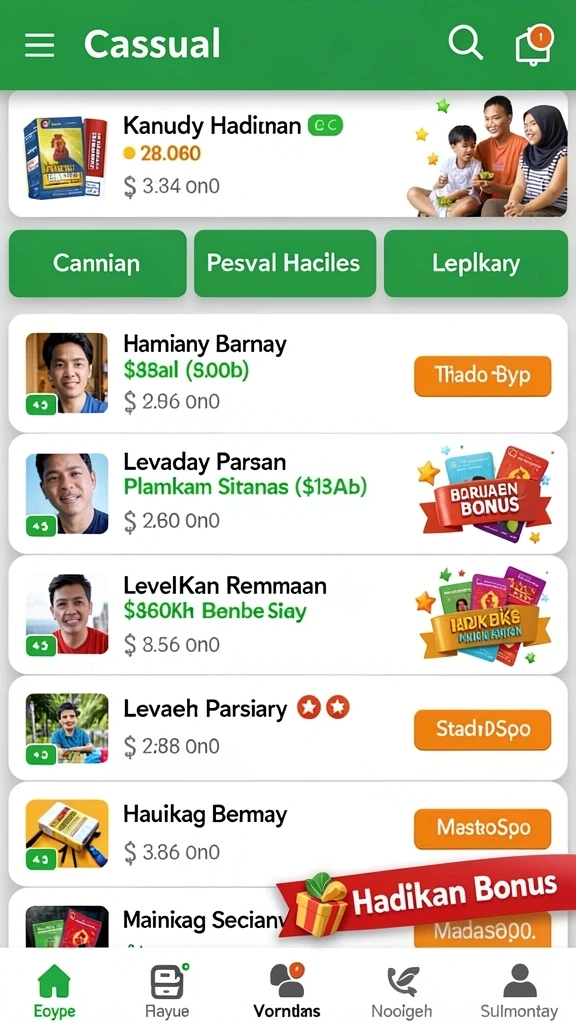 Mode permainan baru yang menambah variasi.
