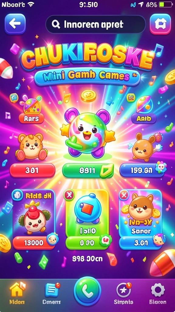 Level penuh warna dan tantangan seru.