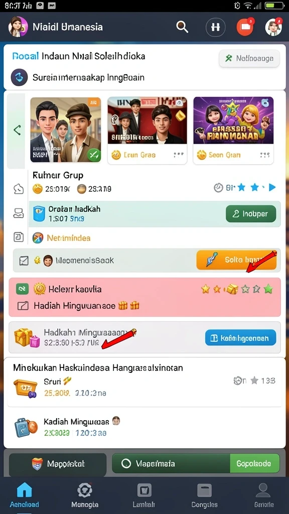 Tampilan antarmuka SHE777 yang intuitif dan menarik.
