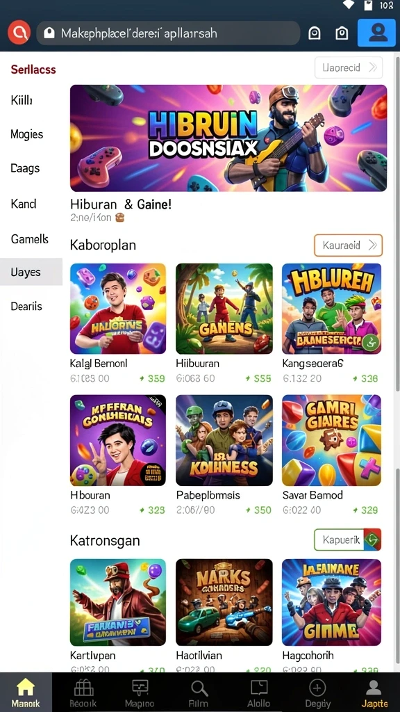Tampilan antarmuka yang intuitif dan mudah digunakan.