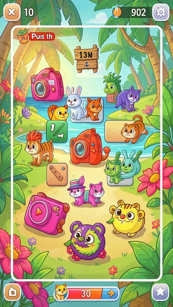 Screenshot aplikasi ini menunjukkan layar utama dengan banyak pilihan slot.