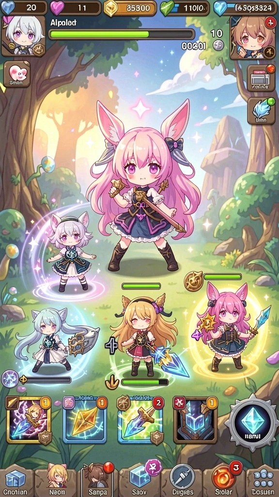 Tampilan utama aplikasi SOBATGAMING yang atraktif.