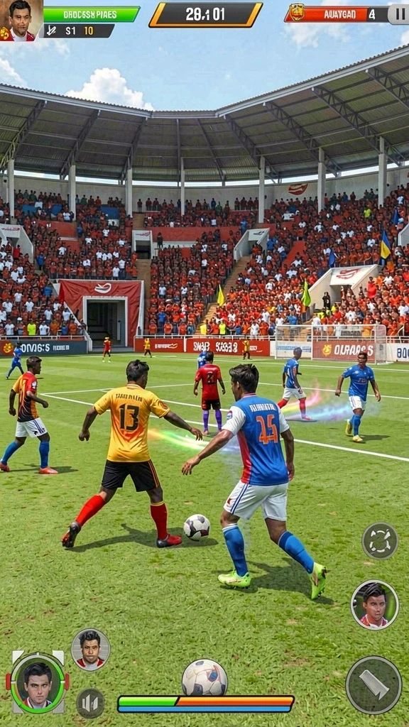 Screenshot menunjukkan momen kemenangan besar dengan animasi yang menarik.