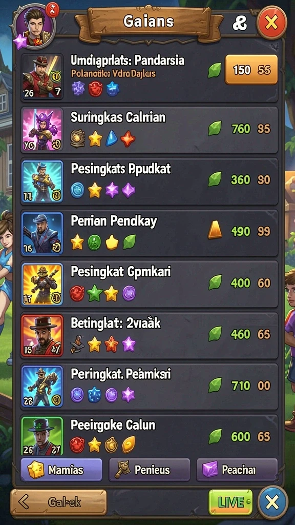 Karakter baru yang dapat dimainkan.