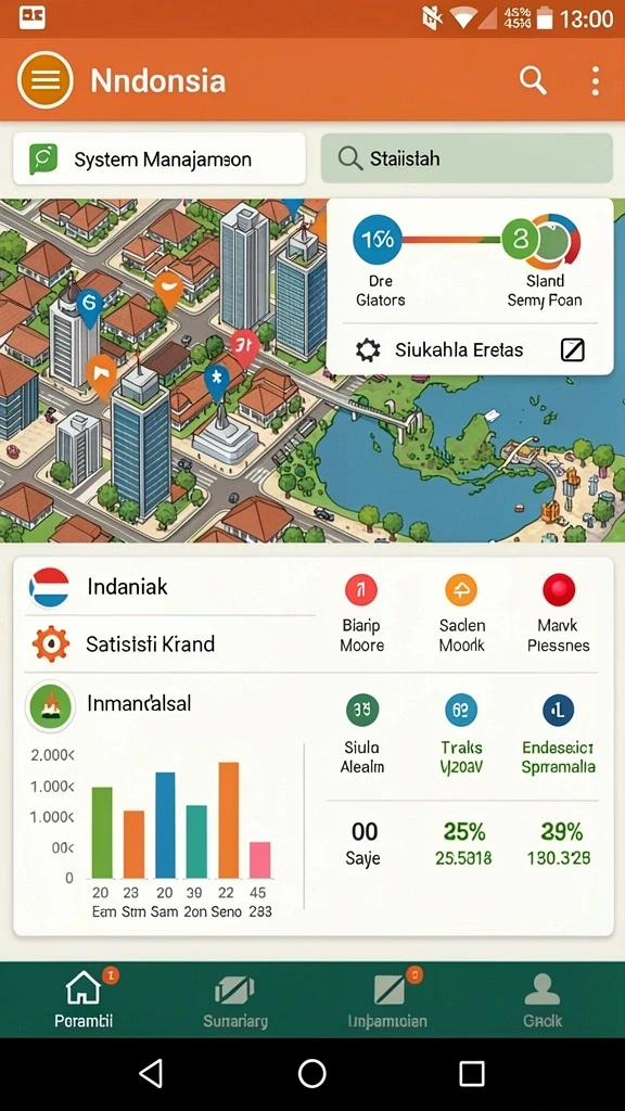 Tampilan antarmuka yang menarik dan ramah pengguna.