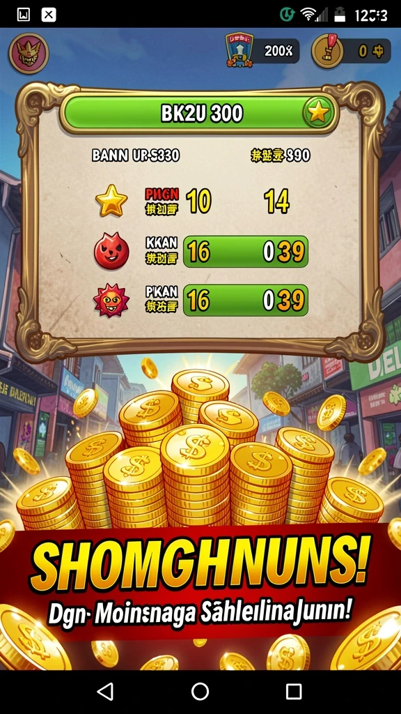 Gambaran fitur leaderboard dengan pemain terbaik dari seluruh dunia.