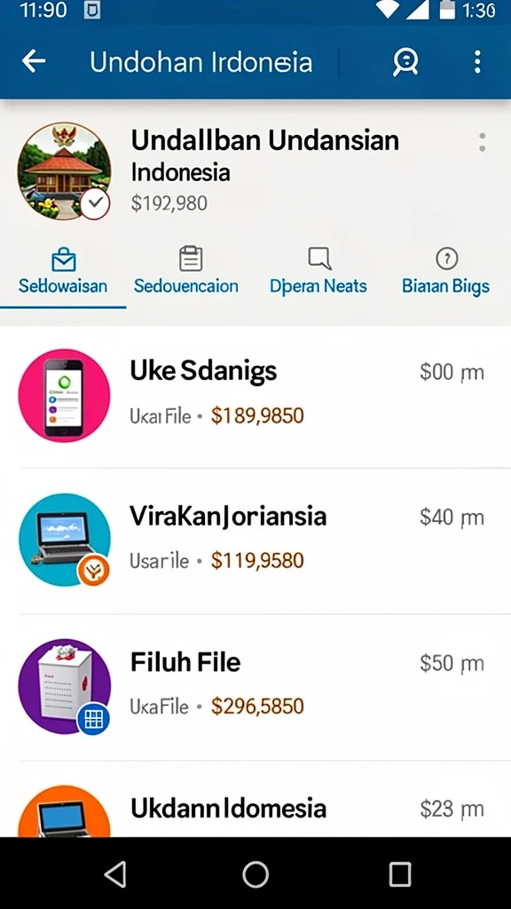 Cuplikan dari level menantang yang harus diselesaikan.