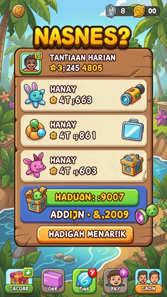 Mode multiplayer yang memungkinkan bersaing secara online.