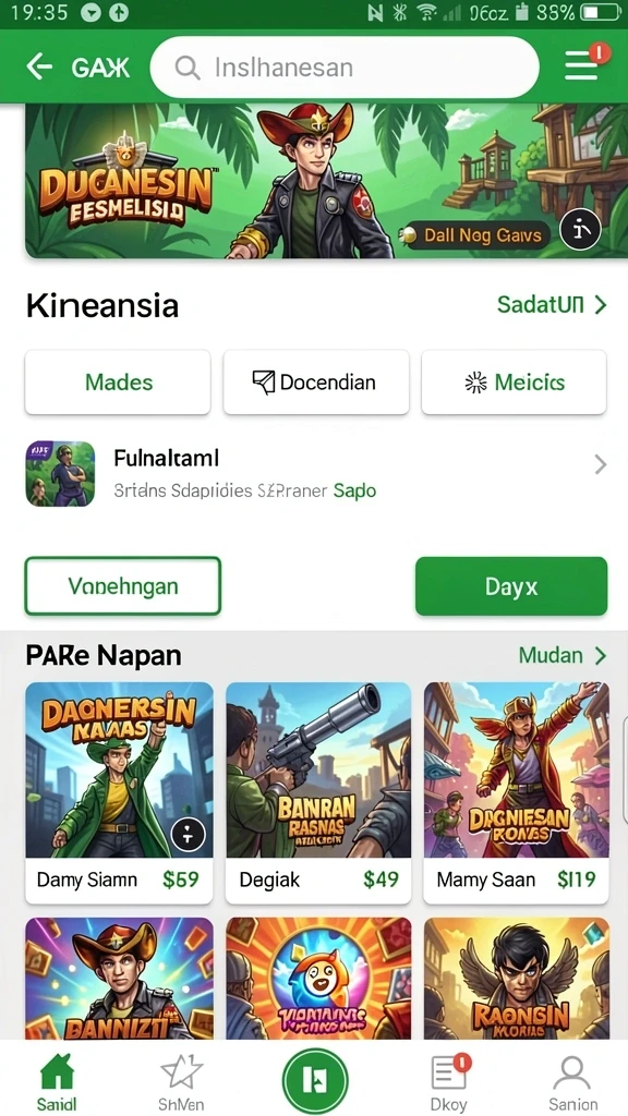 Beragam tema permainan slot yang seru dan bervariasi.