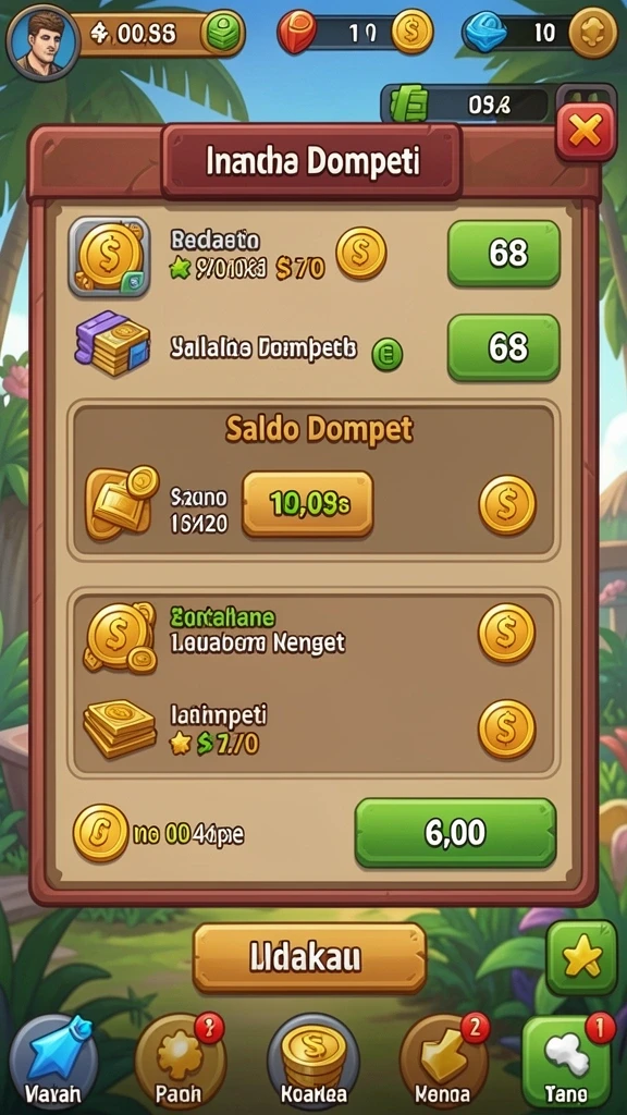 Tampilan antarmuka WOW388 yang modern dan menarik.